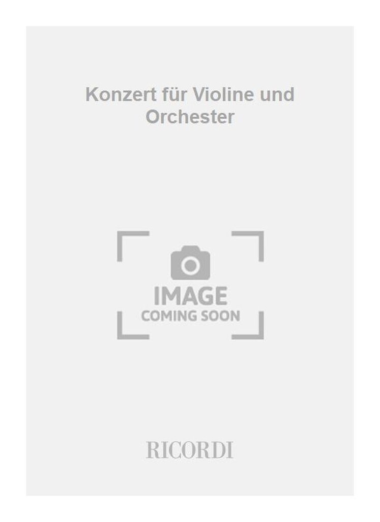 Konzert für Violine und Orchester